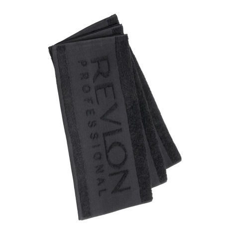 RUČNÍK REVLON BLACK (LOGO) 6 KS