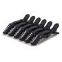 HAIR CLIPS SET SOFT TOUCH 6 UNITS