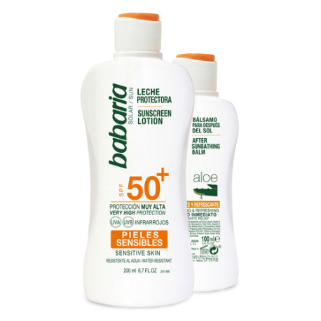 SUNSCREEN LOTION SENSITIVE SKIN SPF50+ + AFTER SUN