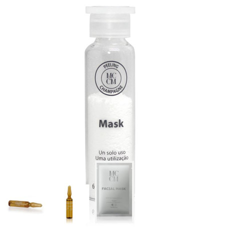 SET CHAMPAGNE MASK + AMPULE 2 TYPY (PO 5KS)