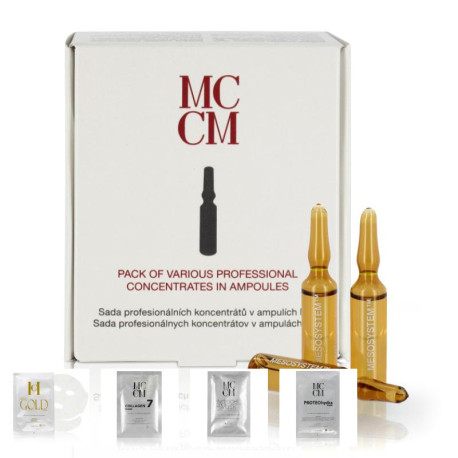 AKČNÍ SET 4 TYPŮ MASEK (PO 3KS) MCCM + AMPULE