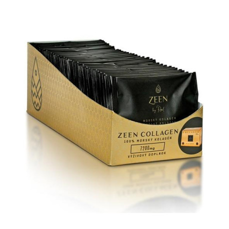 ZEEN COLLAGEN LEMON ČERNOZLATÝ SÁČKY (2X)